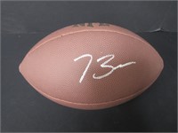 AUTHENTIC TYLER BOYD SIGNED FOOTBALL COA