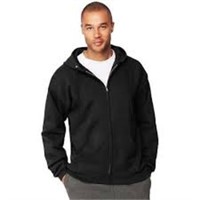 Hanes Zip up hoodie Black Size XL