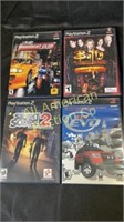 Four PS2 games, see photos for details