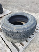 2 tires; size: LT245/70R17 and P265/75R16