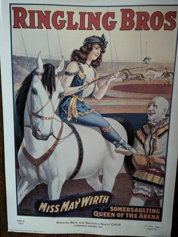 RINGLING BROTHERS POSTER
