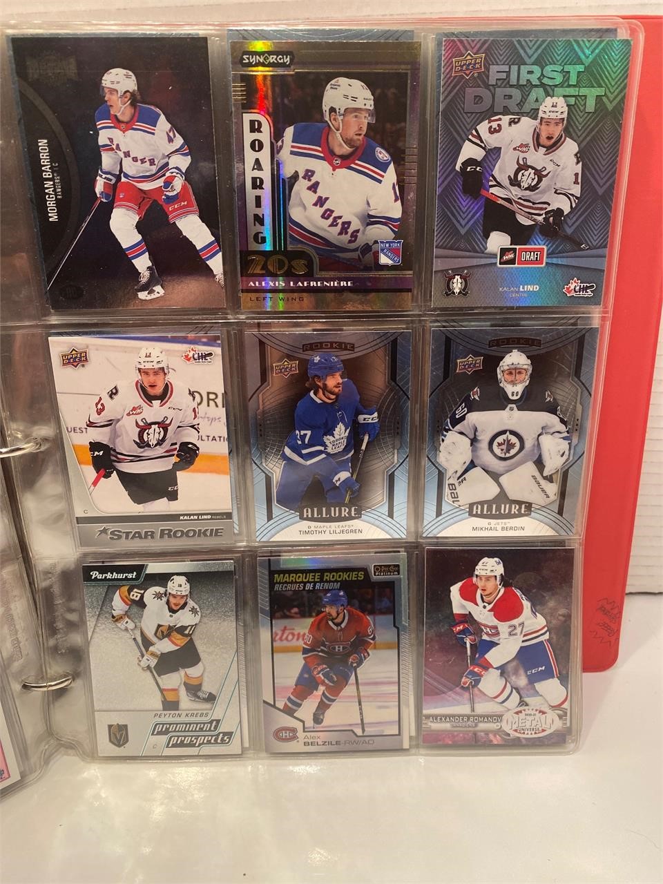 Hockey Rookie Card Lot