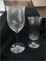 Glassware- parfait, water goblet