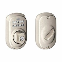 Open Box Schlage BE365 PLY 619 Plymouth Keypad Dea