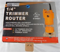 Chicago Electric 1/4" Router