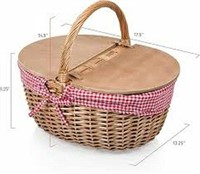 PICNIC TIME COUNTRY PICNIC BASKET