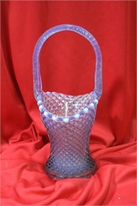 A Westmoreland Art Glass Basket