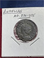 Ancient coin Aurelian AD 270-275