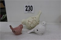 Ceramic Bird Decor