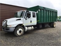 2014 INTERNATIONAL 4000 EXTENDED CAB W/ 18FT CHIP