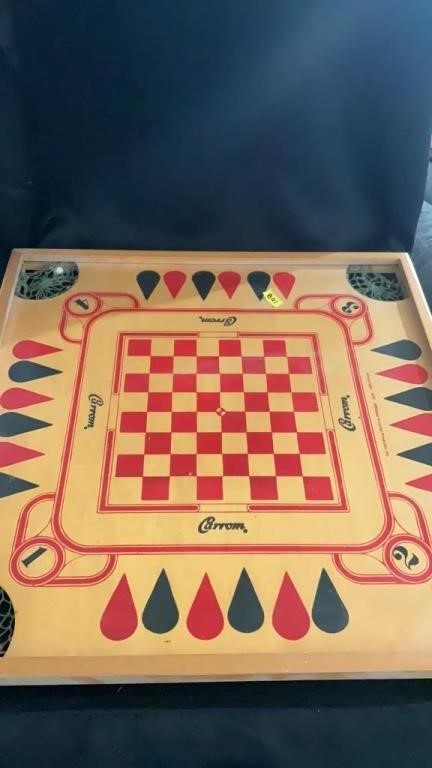 Vintage double sided game board approximately 26