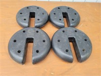 (4) 5 lb. Canopy Weights