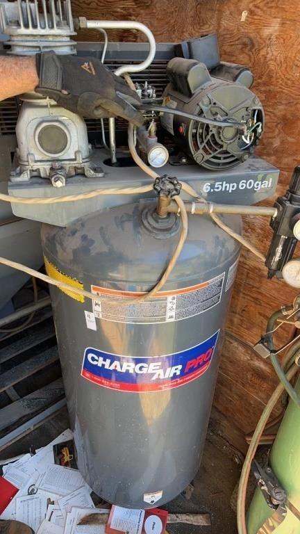 Charge air pro 6.5 hp 60 gal air compressor
