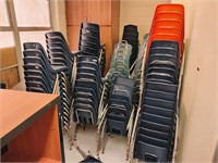 Misc Teacher Desks/ Student Chairs/ Bookcases