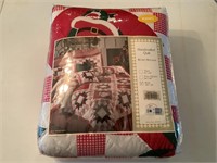 king quilt retro holiday new