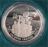 1984 RCM Proof  Jacques Cartier Dollar Unc.
