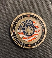 Firefighter Challenge Coin