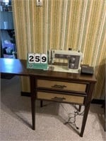 Sears Kenmore Sewing Machine in Cabinet