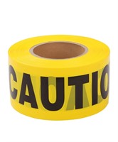 3 wide x 1000ft caution tape, Ruban