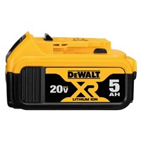 $159  20V MAX XR Premium Lithium-Ion 5.0Ah Battery