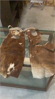 Antique Cowboy’s Cowhide Chaps (see all photos)