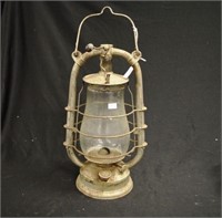 German kerosene hurricane lamp