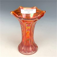 Imperial Marigold Thin Rib & Drape Vase
