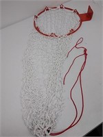 New extra long basketball net with tie cord bottom