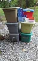 Sterlite tubs and baskets, great condition