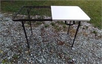 Folding camping/ grilling table- great condition