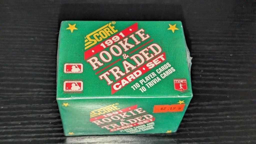 1991 Score Rookie & Traded Card Set