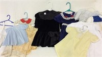 Collection of 10 Vintage Dresses Mostly