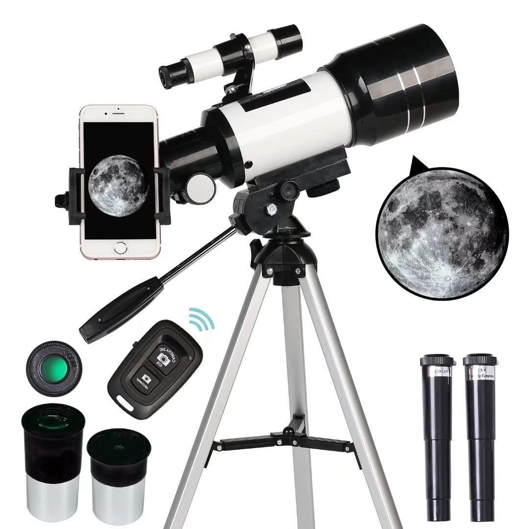 Telescope for Adults & Kids, 70mm Aperture Refract
