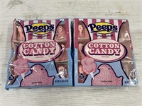 Peeps Marshmallow cotton candy flavored 2 packs