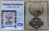 (2) 1980's Completed and Unopened Harley-Davidson