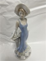 Porcelain lady figurine