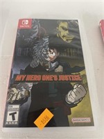 My hero’s ones justice Nintendo switch game