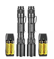 USED - Tactical Aluminum Flashlight 2pk