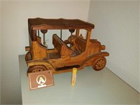 American Keystone Wooden Car (Upstairs)