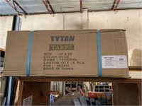 Box of 6, 16' x 20' Blue Tytan Tarps