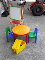 Legos Table & Chair set,  Kids Easel