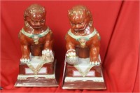 A Pair of Chinese/Asian Foo Lions