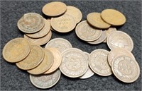 (25) Indian Head Cents Back To The 1880's,