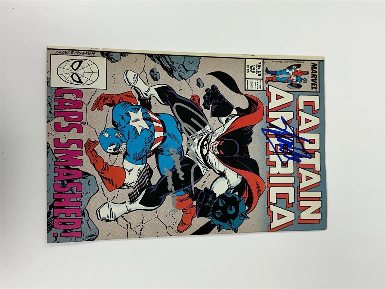 Autograph Signed COA MARVEL DC Vintage Comics V