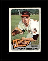 1965 Topps #396 Frank Bertaina EX-MT to NRMT+