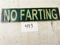 No Farting Sign