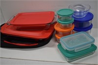 Pyrex Casserole and Covered Storage Dishes