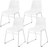 Set of 4 Minimalist Flexible Comfy Dining Chairs