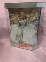 1992 SPECIAL EDITION HAPPY HOLIDAYS BARBIE SILVER