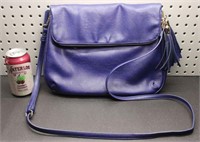 Nice Purple Saddle Crossbody Purse